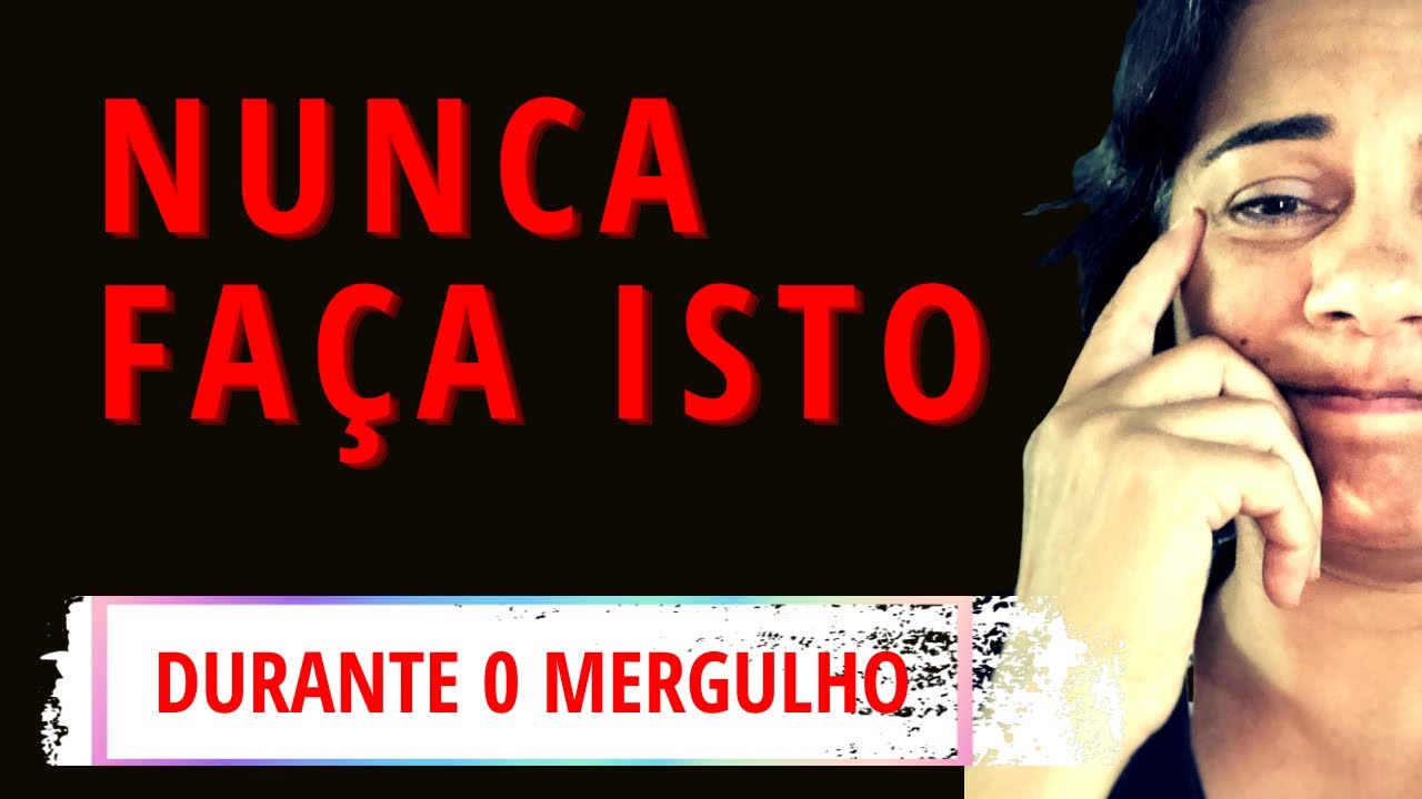 NUNCA FAÇA ISSO MERGULHANDO, VOCÊ PODE ESTAR EM PERIGO! | ESCOLA DE MERGULHO