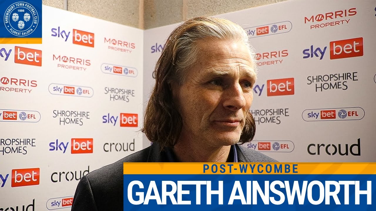 POST-WYCOMBE | Gareth Ainsworth