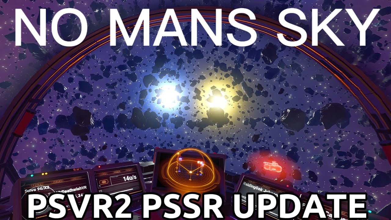 No Mans Sky PSVR2 PS5 PRO PSSR Update. A Game Changer for 2025?