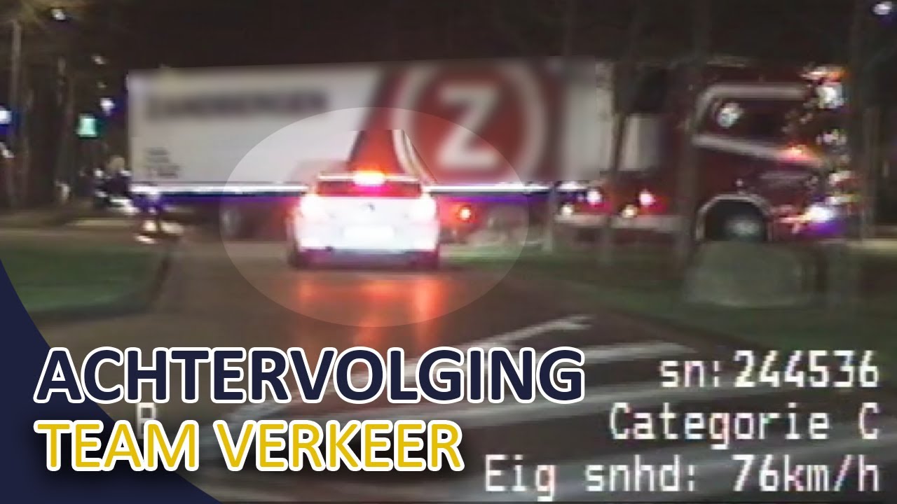 Politie | Achtervolging | 157 km/u waar 50 km/u is toegestaan | Team Verkeer Midden-Nederland
