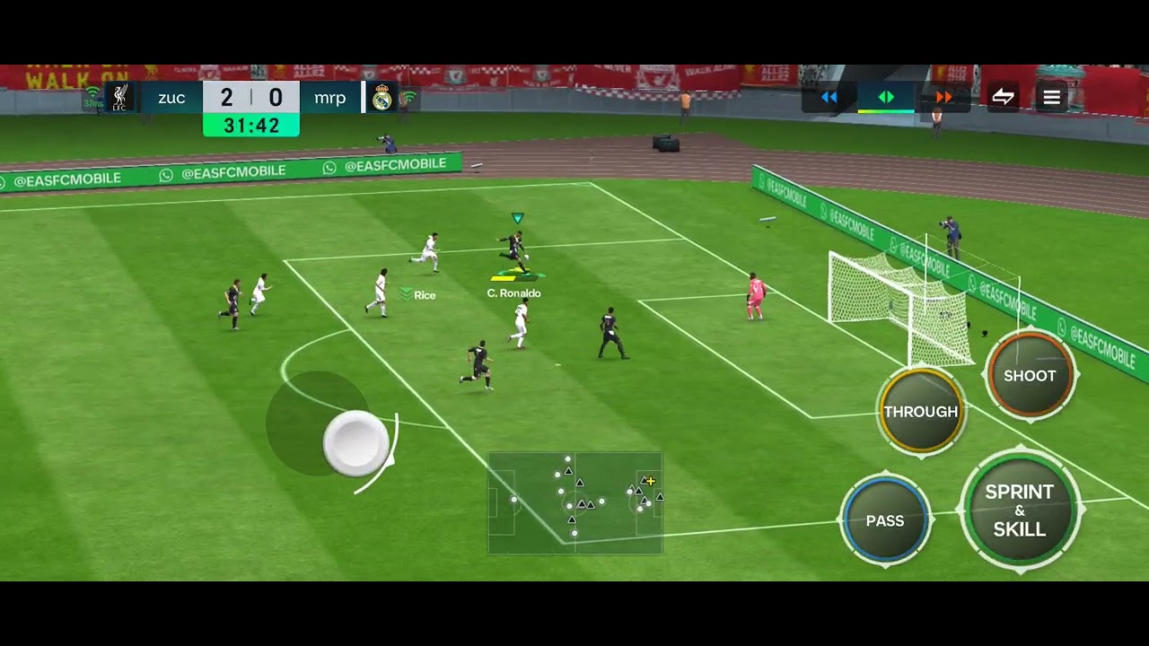 Fc26 Liverpool vs real Madrid #fcmobile#eafcmobile#football#soccer#gaming#shorts