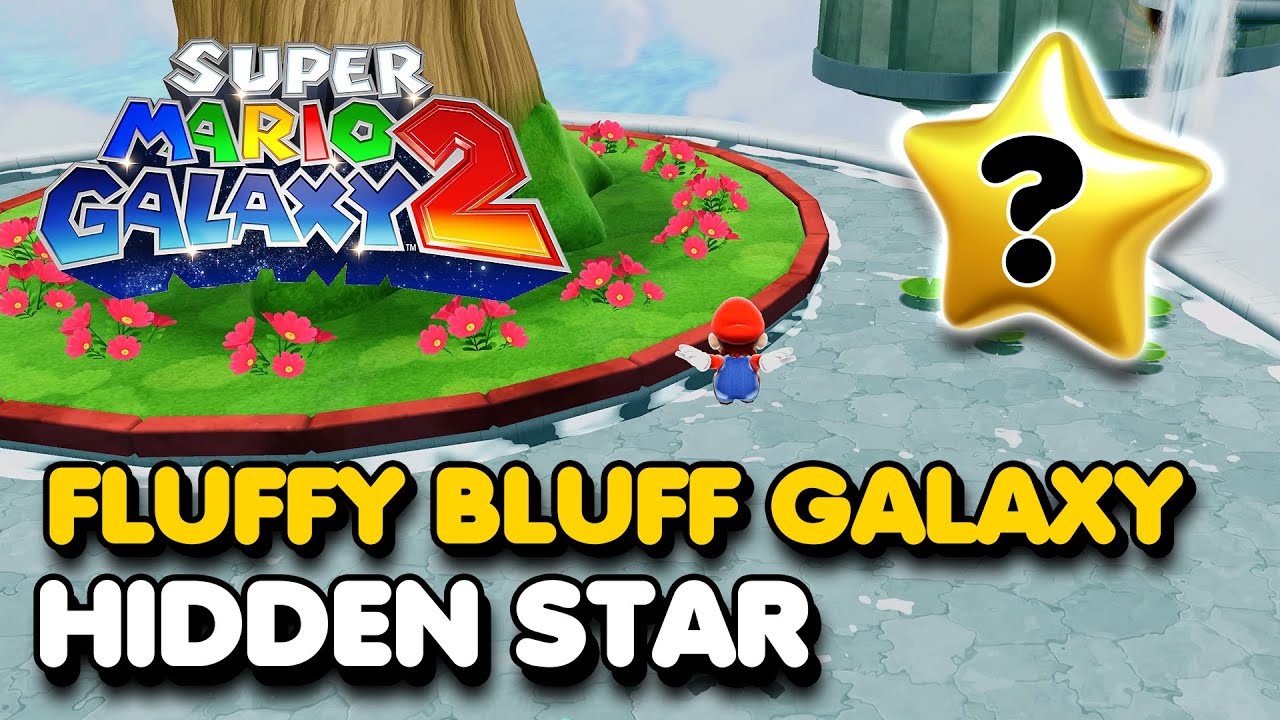 Fluffy Bluff Galaxy Hidden Star - Super Mario Galaxy 2 (Every Planet Has Its Price)