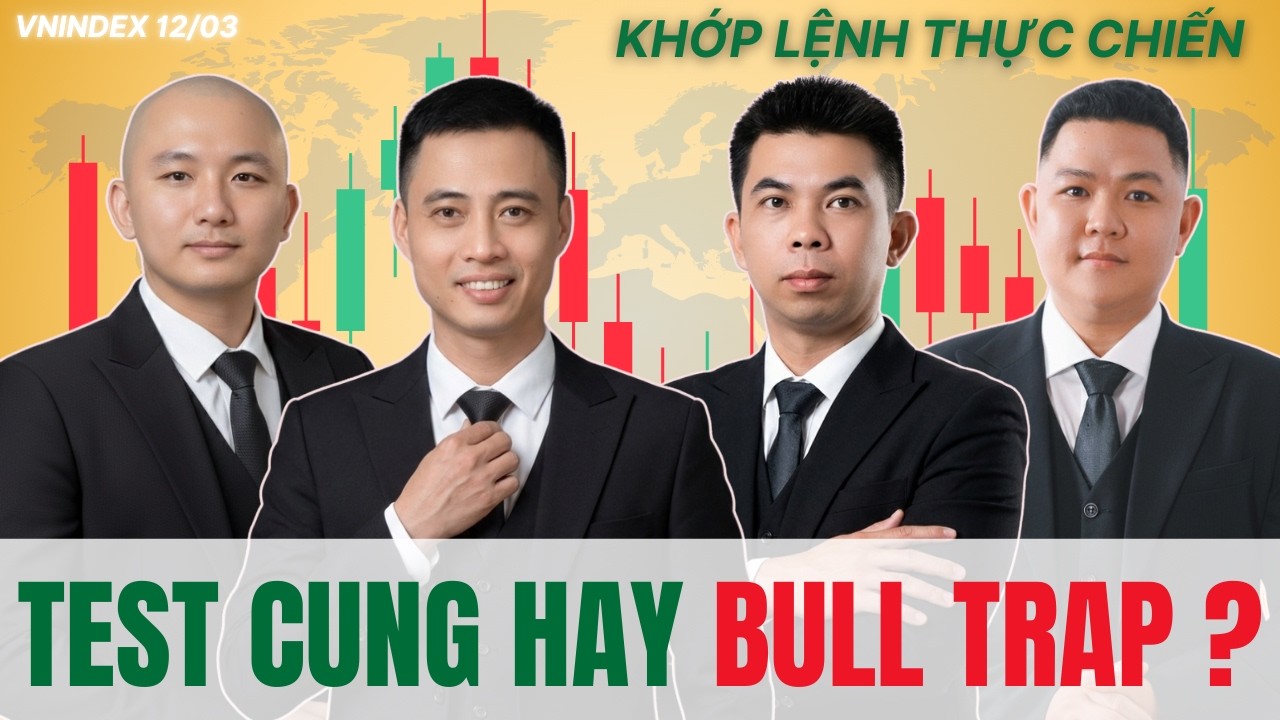 Chứng Khoán Hôm Nay: VNINDEX: Test Cung Hay Chỉ Là Bull Trap?