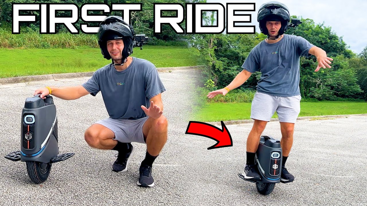 ПЕРВАЯ ПОЕЗДКА НА INMOTION V9 ONEWHEEL!