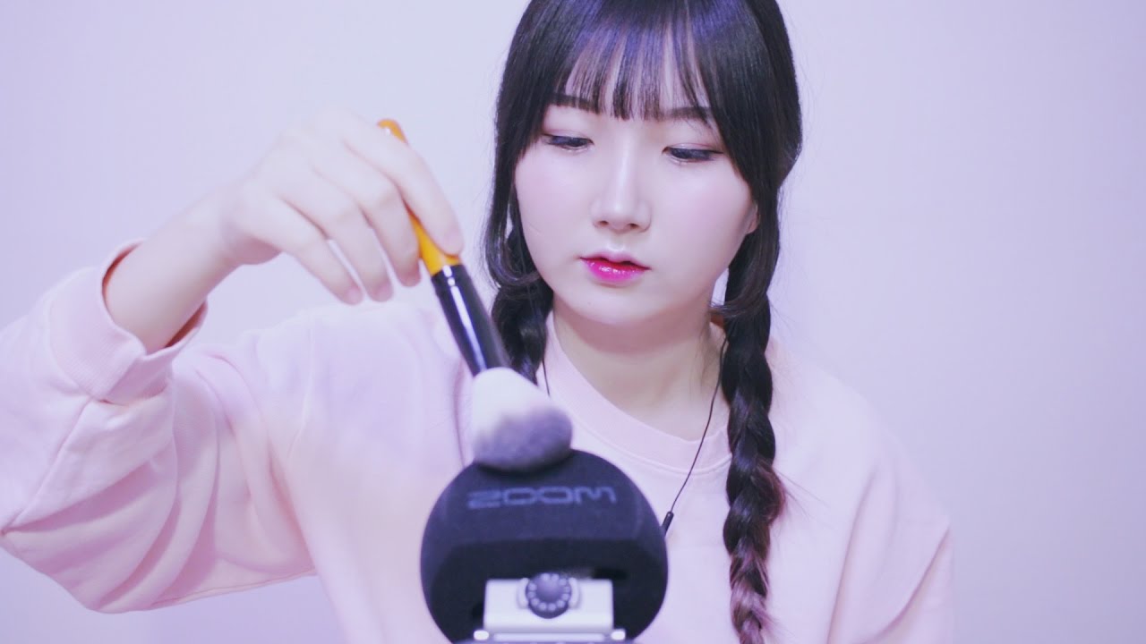 [한국어 ASMR , ASMR Korean] 마이크 브러싱 & 터칭 | Mic Brushing & Touching