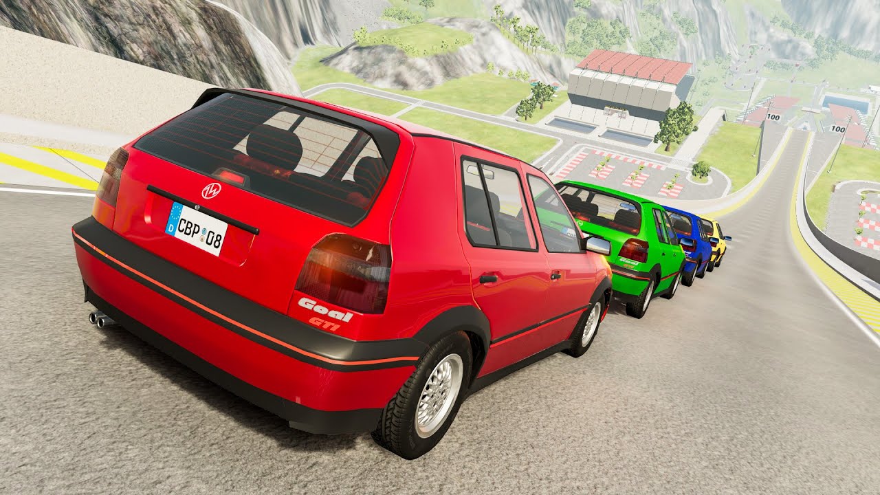 Epic High Speed Car Jumps #229 – BeamNG Drive | CrashBoomPunk