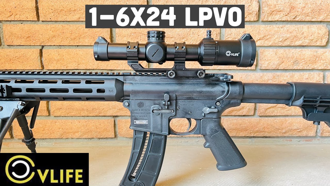 Прицел CVLIFE 1-6x24 LPVO с консольным креплением
