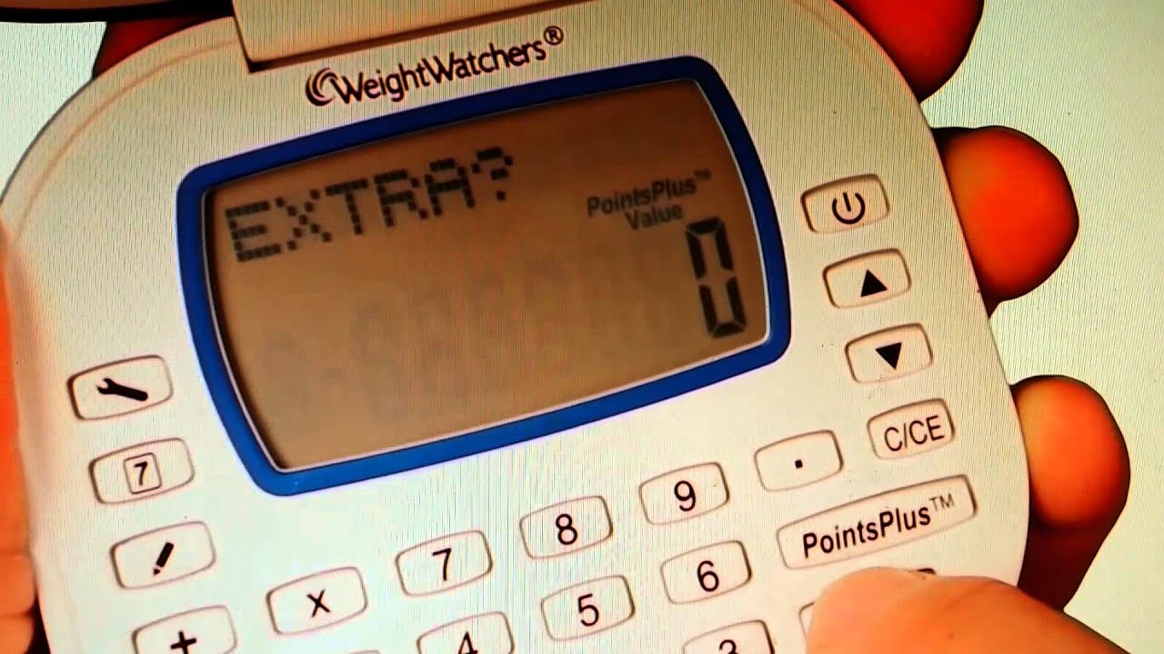 Weight Watchers Point Plus Calculator