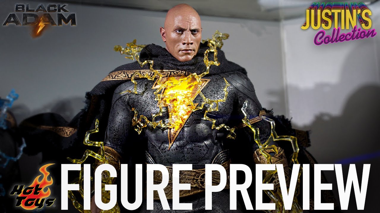 Hot Toys Black Adam Gold Champion Armor - Figure Preview Episode 191