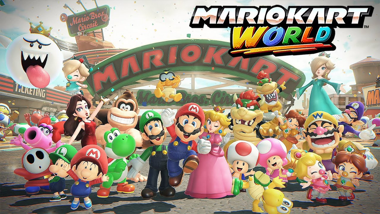 Mario Kart World - Ending + Credits (Nintendo Switch 2) [4K]