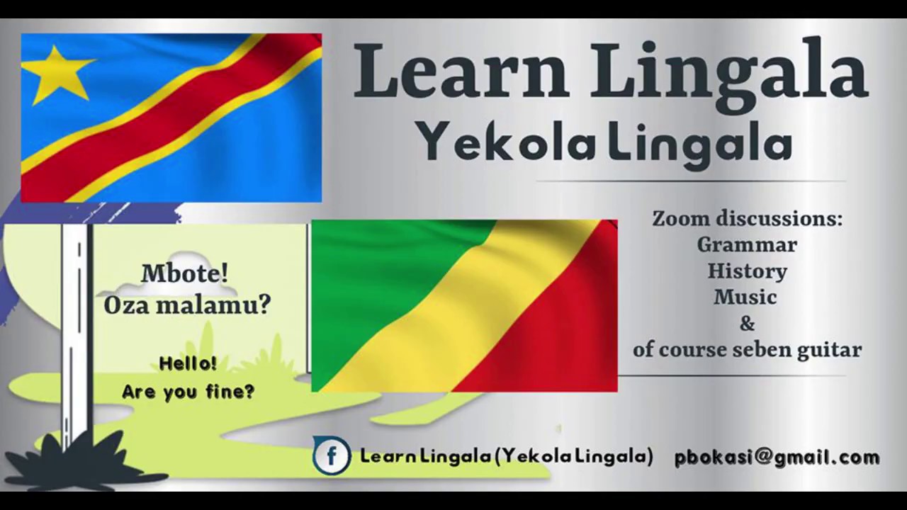 Learn Lingala - Yekola Lingala; Komilakisa - Basic talk Unit1 chap2