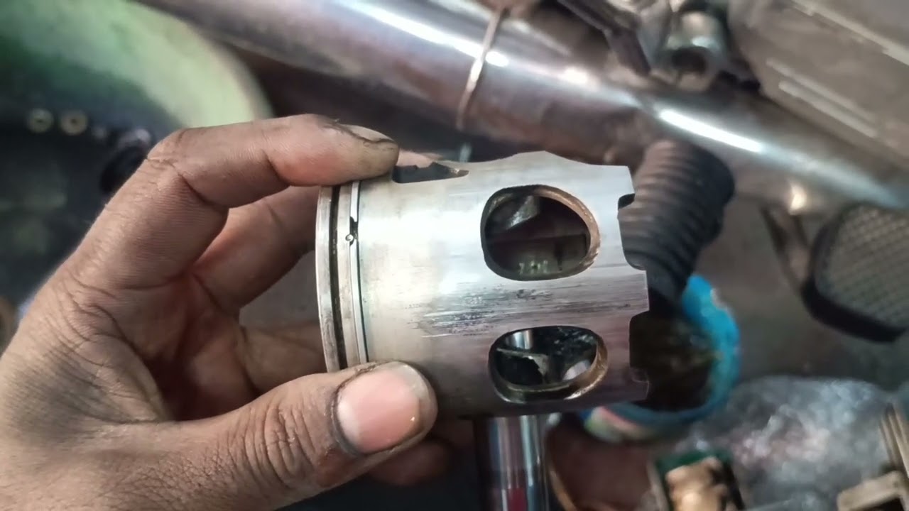 RX 135 bore piston ka problem
