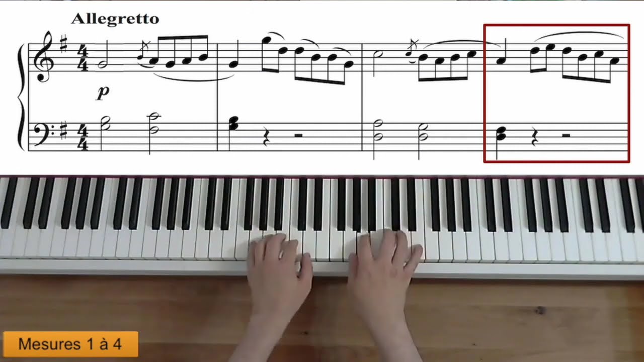 Beethoven - Sonatine - Cours