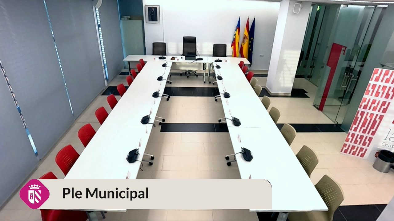 Pleno Ordinario Municipal. 29 de enero de 2026, 10 horas, en el Centro Sociocultural La Fábrica