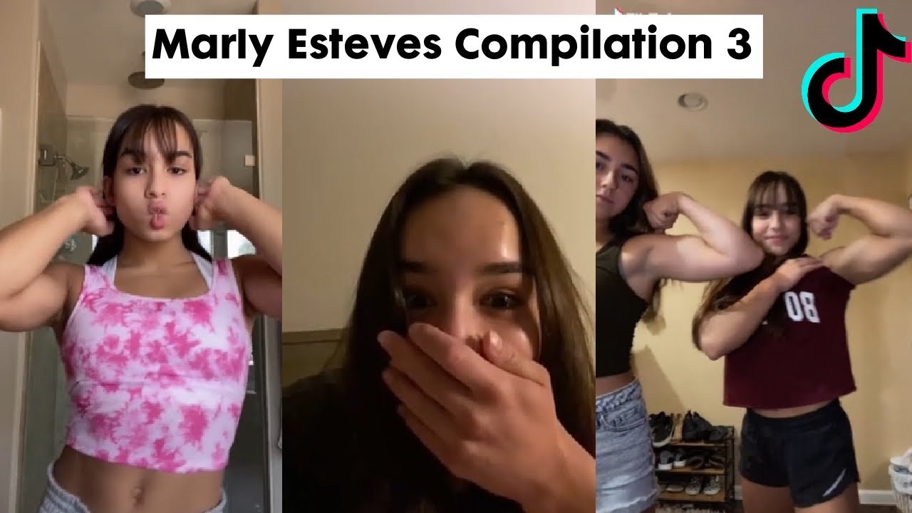 Marly Esteves Compilation 3 - The 14 year old Girl with muscles 💪🏻👩🏻
