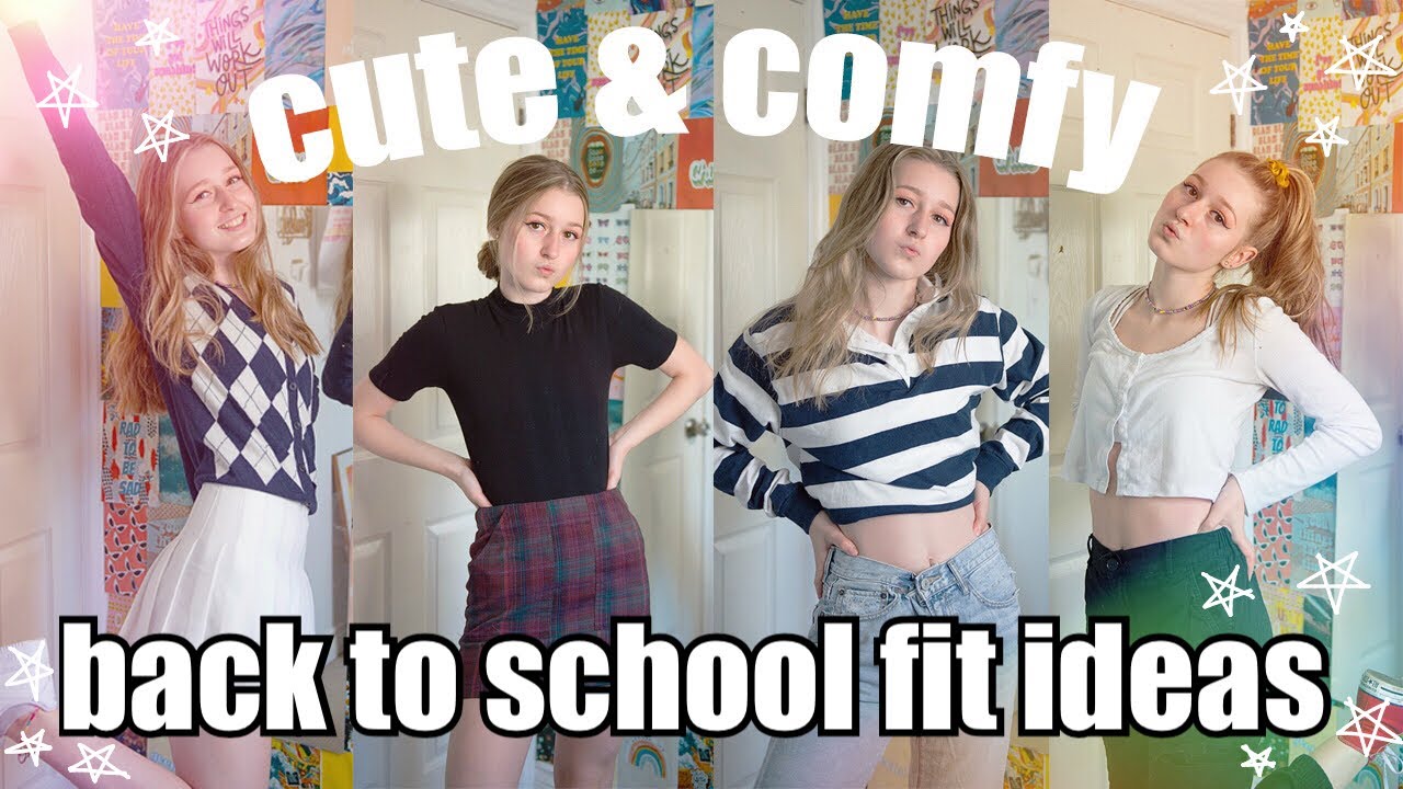 Back to School Outfit Ideas! | Casual and Comfy! | HeyitsAinsley