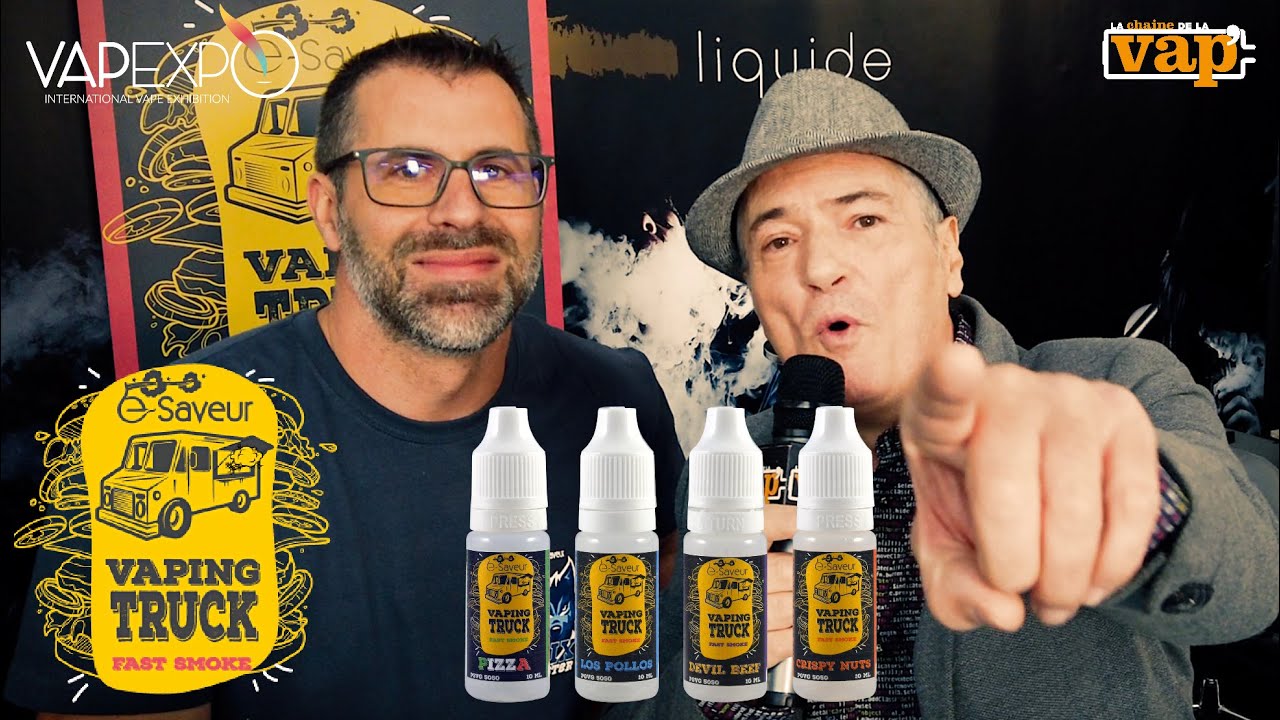 E-SAVEUR&nbsp;: Enfin une gamme de liquides SAL&Eacute;S avec VAPING TRUCK