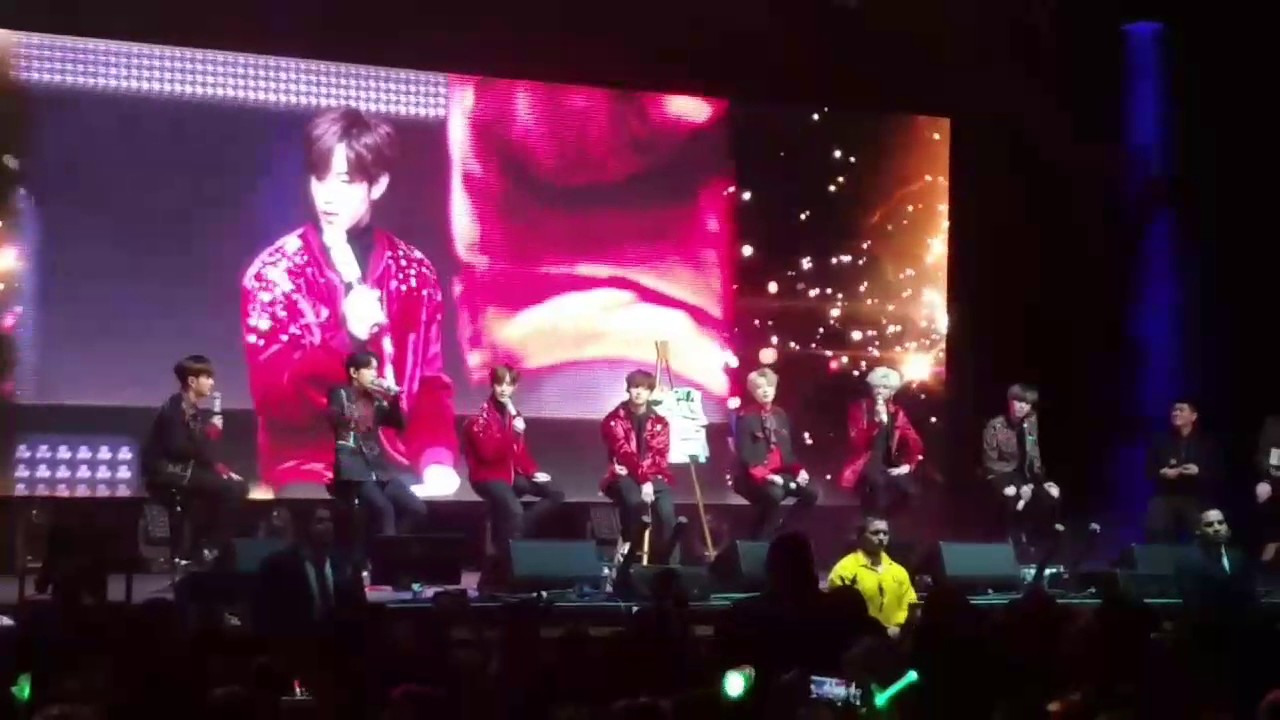 (Fancam) GOT7 Turubulence in LA fanmeet[Question& Answer session]