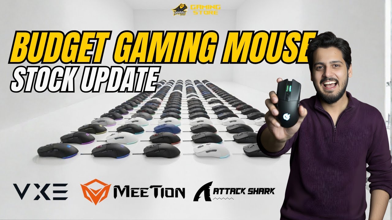 Gaming Mouse Stock Update 🔥 New Arrivals & Updated Prices