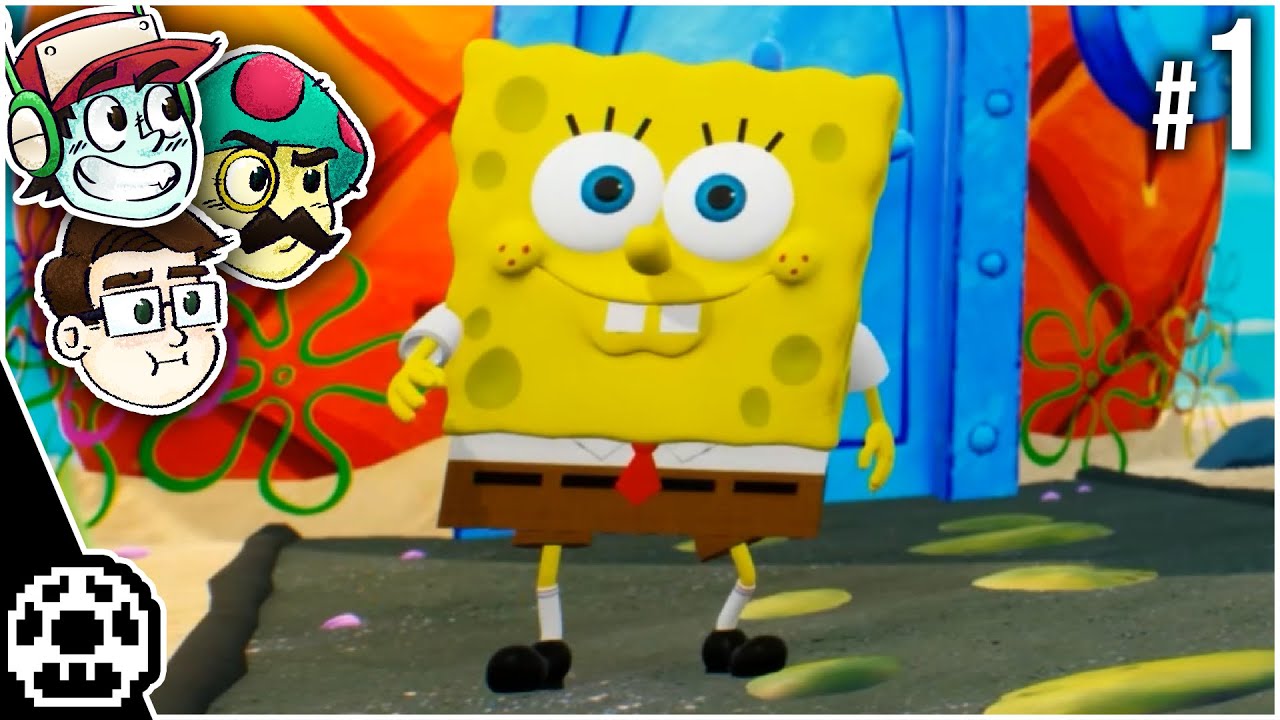 Die Buben spielen Spongebob Schwammkopf: Schlacht um Bikini Bottom Rehydrated #1