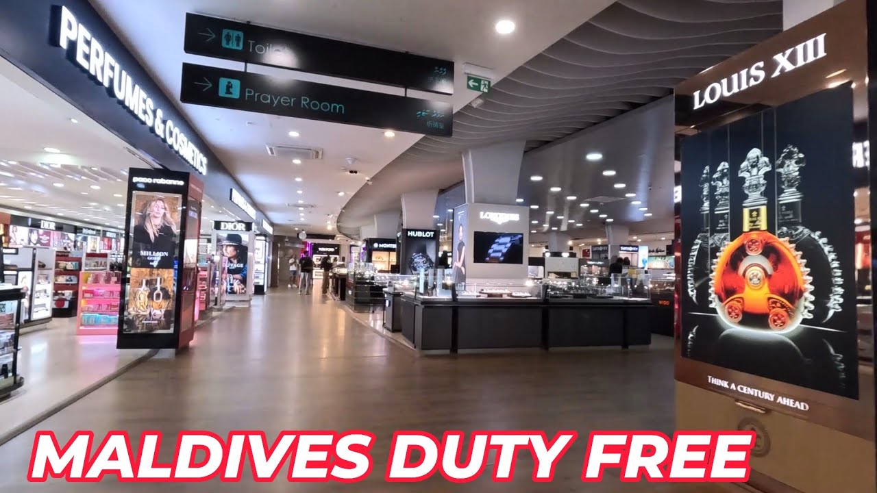 Inside the NEW Maldives Airport Duty Free! 🇲🇻 (Luxury Shopping Tour)