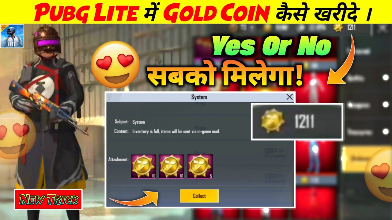 😍2024 Gold Coin ऐसे ले How To Get Golden Fragments In Pubg Lite | Pubg Lite Me Golden Coins Kaise Le