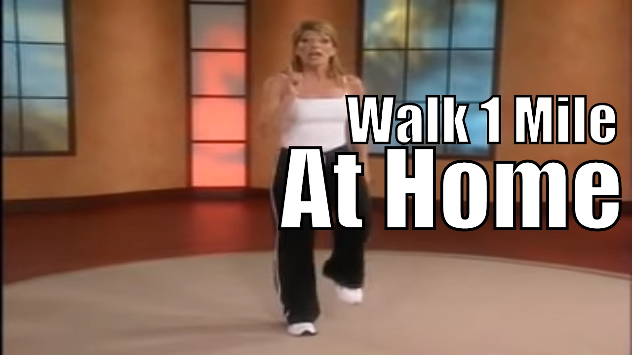 1 Mile In Home Walk! | Walking Workout Videos