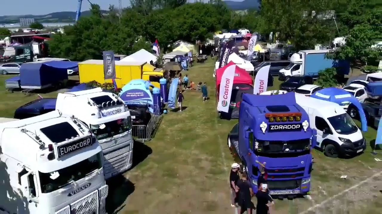 Truck Fest Trenčín 2025 - Drone Video