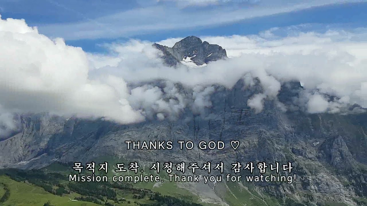 [Cable Car] 스위스 그린델발트 핑슈텍 케이블카 탑승(2018.8.) 그린델발트 &rarr; 슈렉펠트 | Grindelwald Cable Car