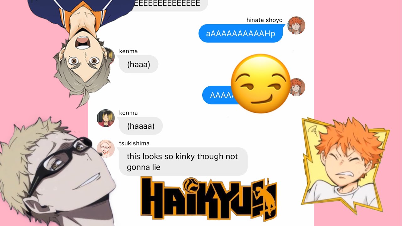 haikyuu!! texts // into the unknown - lyric prank