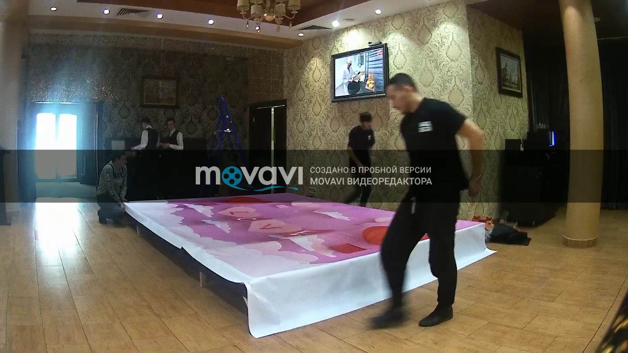 Быстрый монтаж простой фотозоны!