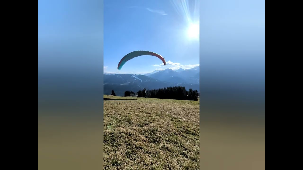 Parapente &agrave; morzine avoriaz, 99 et 100&egrave;mes vol !