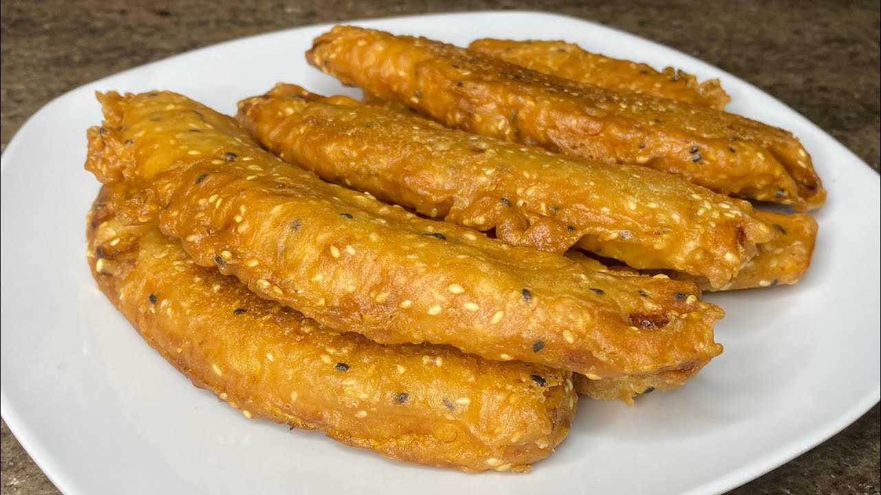 Pisang goreng kriuk Thailand || Thai crispy fried banana