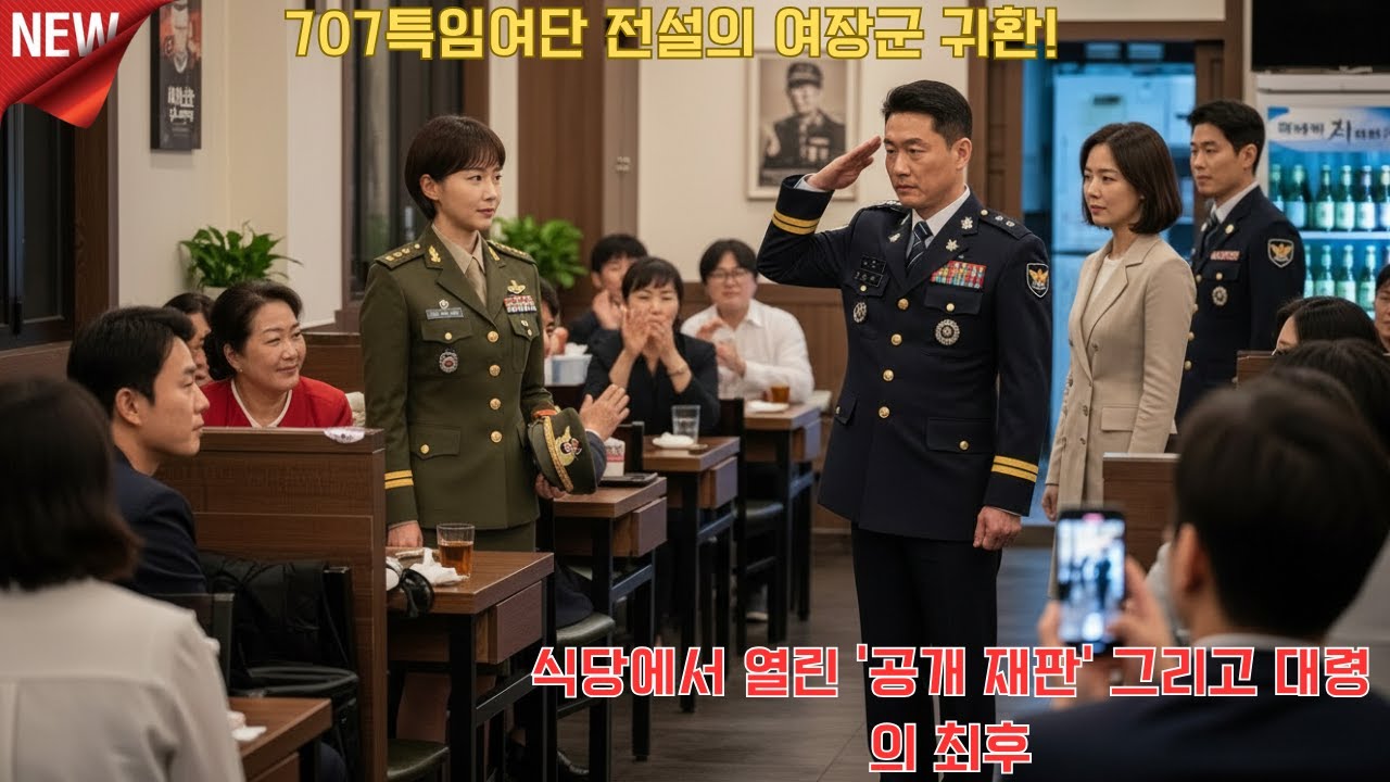 707특임여단 전설의 여장군 귀환! 식당에서 열린 ‘공개 재판’ 그리고 대령의 최후 l 오디오북 l 감동 l 사연 l 실화