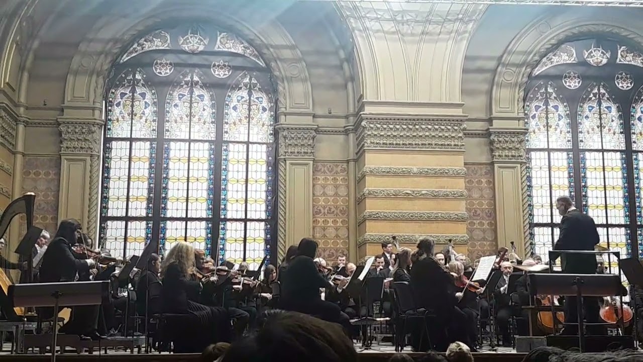 Одесский Нац. филармонический орк-р Хобарта Эрла. (Энэску, рапсодия), дир.В.Коваль.13.02.26