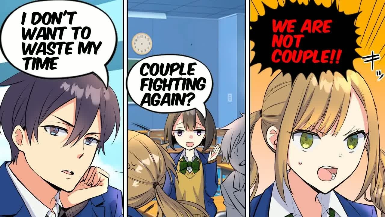 Manga Dub A brown haired gyaru became my sister in law, and every night in my room, we…RomCom