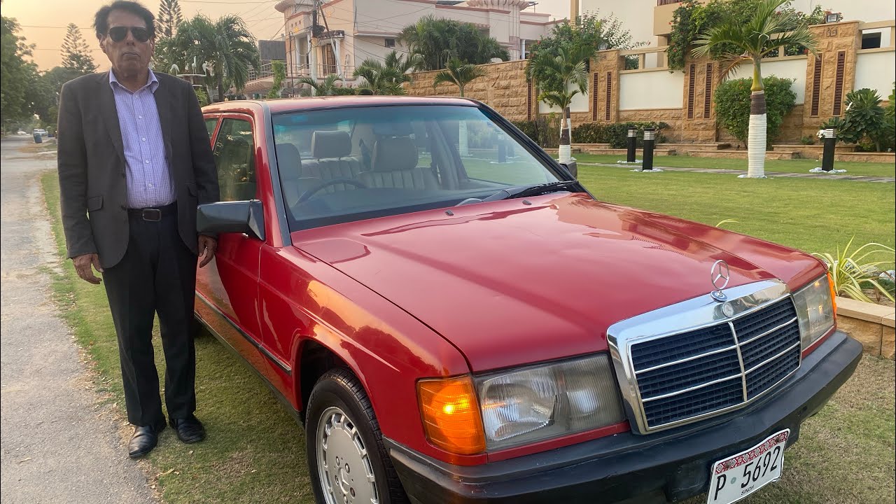 Dr Used Classic Mercedes Benz 80Model Automatic 190E Petrol 2.0 Demand 1480,000 Contact 03022633796 