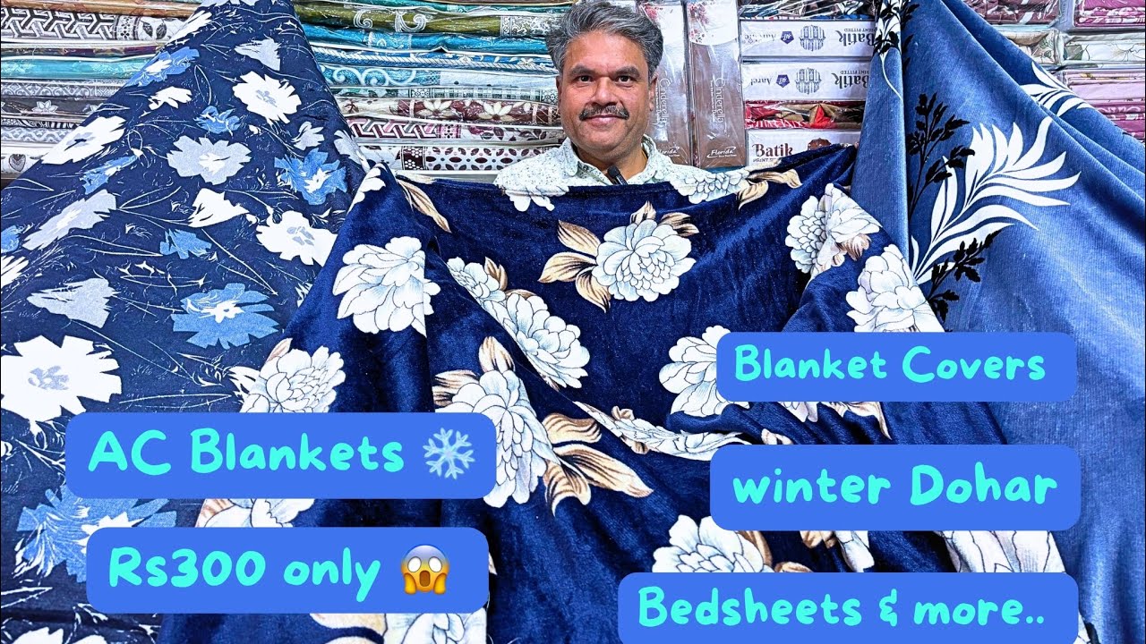 AC blankets ☃️| Blanket Dohar | Winter Bedsheet and more… | New Collection | New Panipat Handloom 