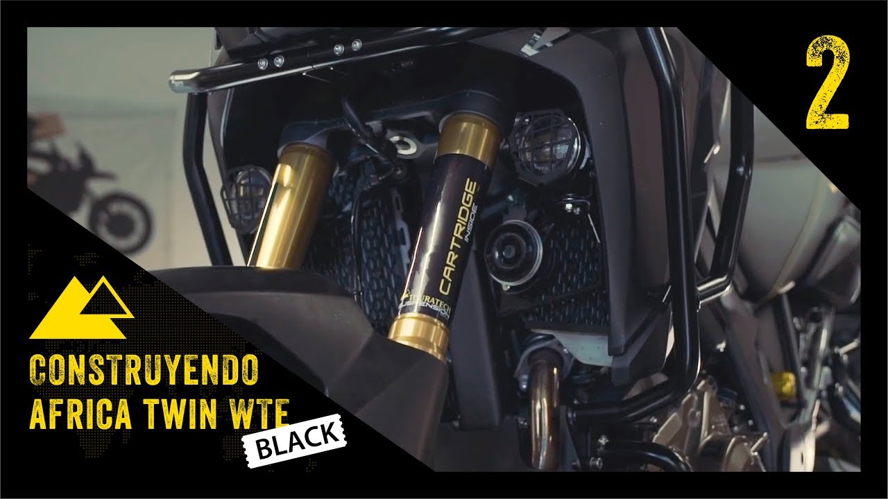 Construyendo la Honda Africa Twin (2/10): La suspensión