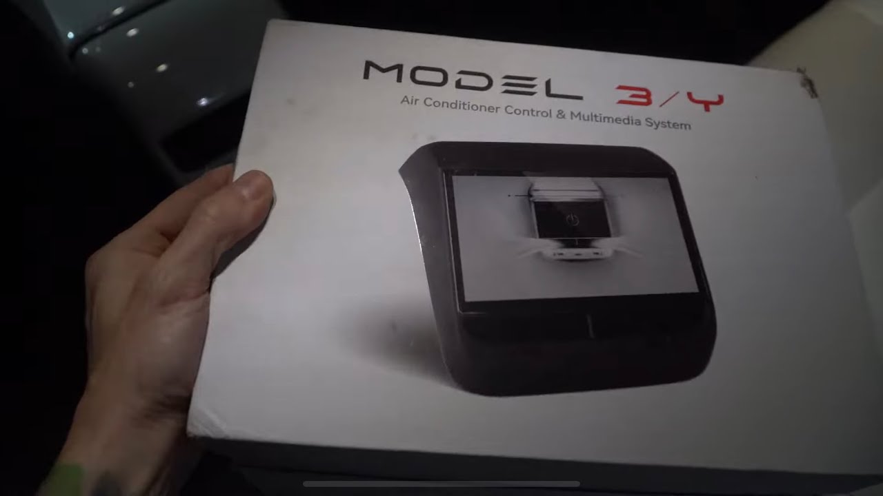 Tesla Model Y / 3 REFRESH 7&rdquo; Rear Entertainment Display Apple CarPlay Installation by 🎥 @SHOTTYTV