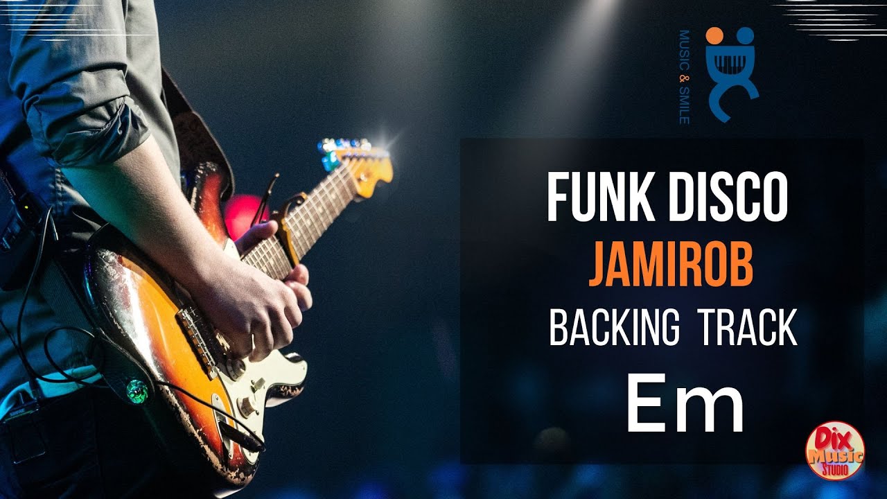 BACKING track FUNK -  Jamirob in E minor (120 bpm)