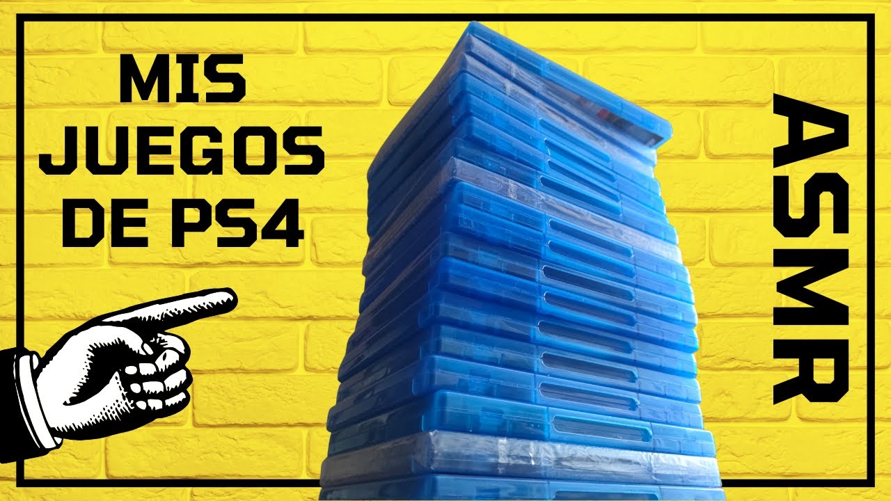 Mi colección de juegos de PS4 | ASMR susurrado