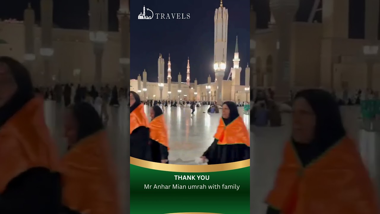 Emotional First Umrah Review! Thank You Mr. Anhar Mian & Family