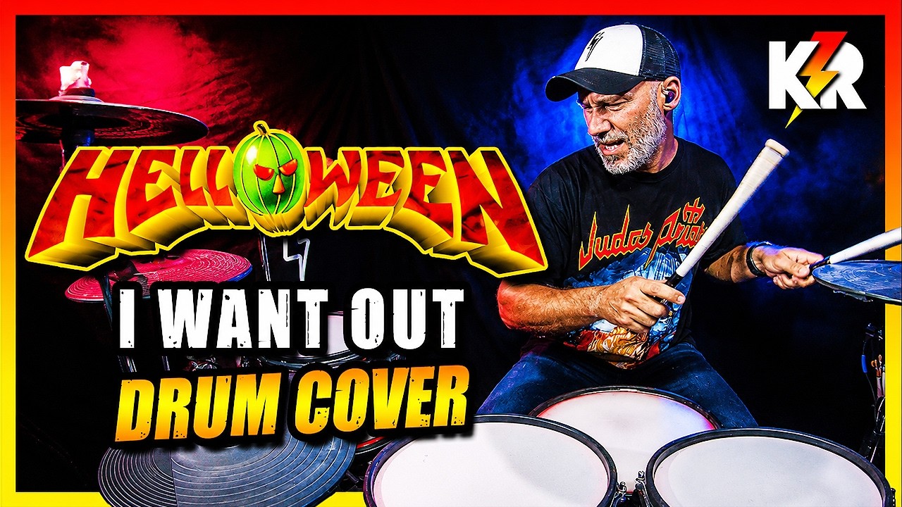 Helloween - I Want Out - Drum Cover (Millenium MPS-850)