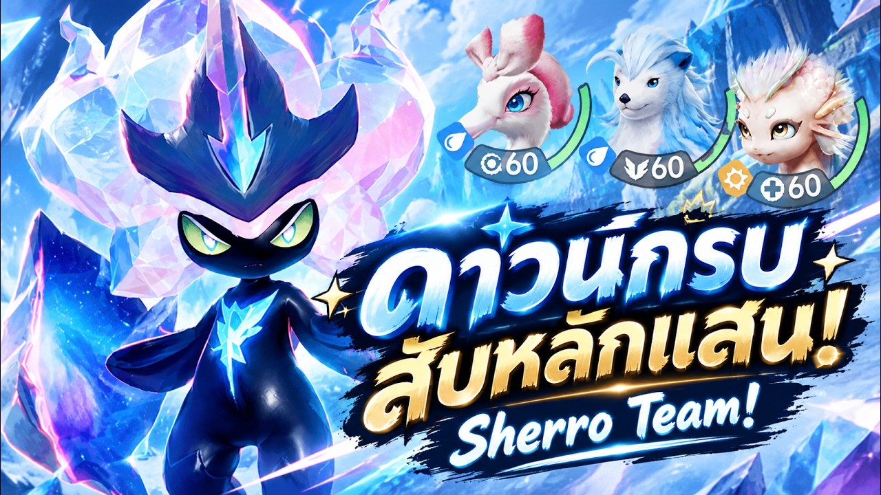 【 Aniimo 】ดาวนักรบ ( Sherro Team ) สกิลเท่! ดาเมจเยอะ ทีมบัฟง่าย!