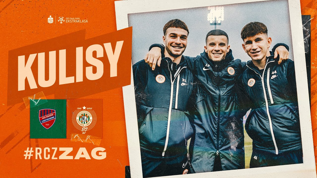 Raków Częstochowa - KGHM Zagłębie Lubin | Kulisy meczu
