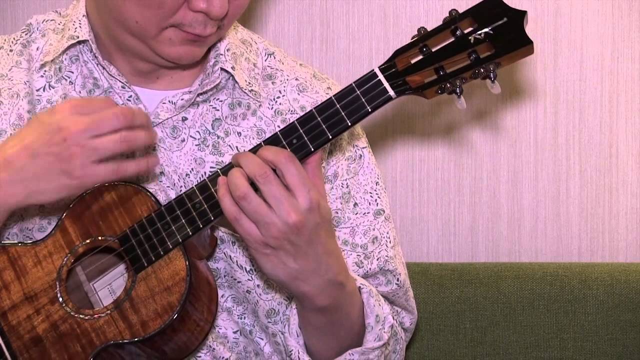 Sleep Walk - solo ukulele