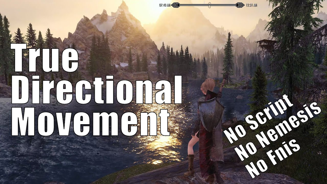 Skyrim: True Directional Movement, The Best Modern Combat System For Skyrim?!
