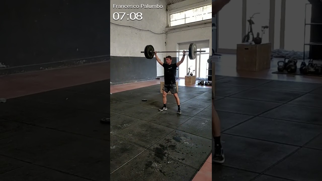 Francesco Palumbo wod di qualifica face4face 2023