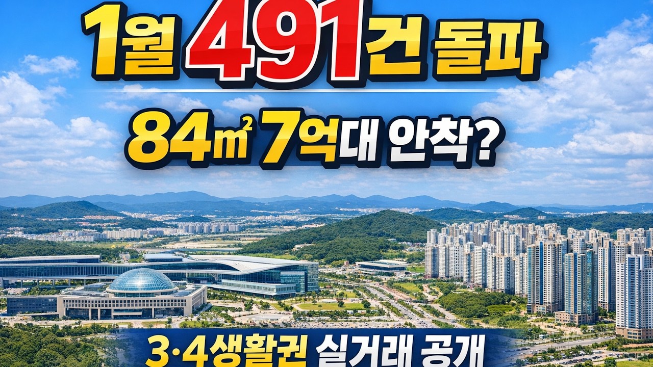 “지방선거 앞두고 세종 아파트 거래 폭증｜대평·보람·소담·반곡·집현 실거래 분석”